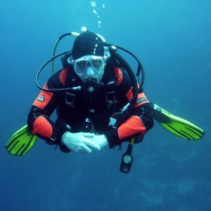 Curso buceo con traje seco